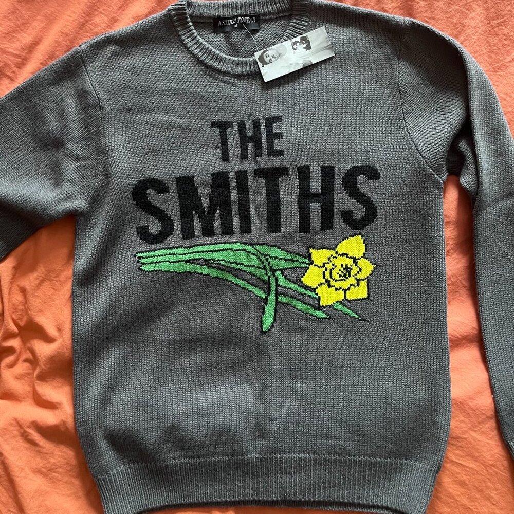 RARE   • THE SMITHS • MORRISSEY •   knit sweater